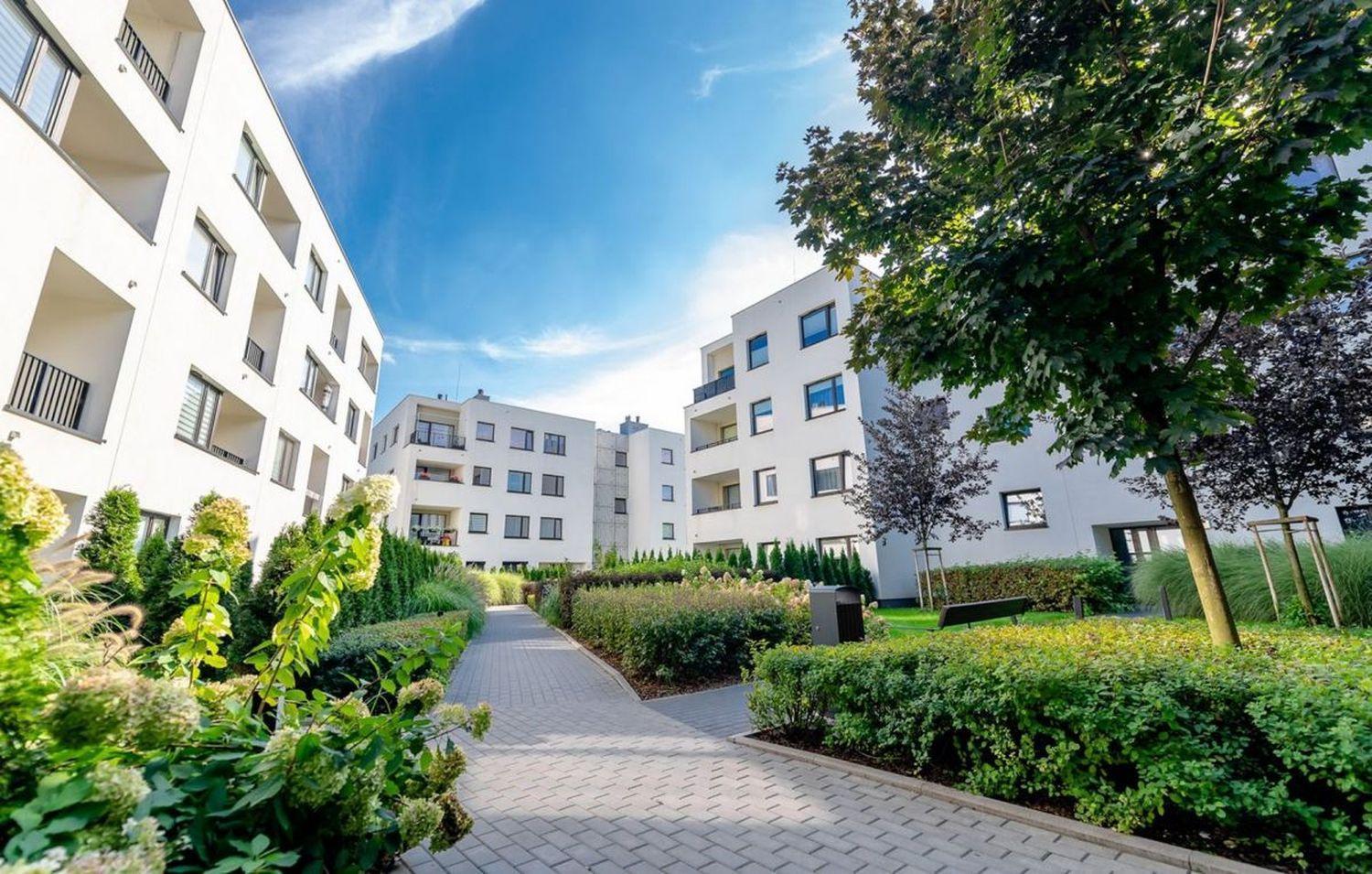 Apartament Green Z Garazem Podziemnym Varşovia Exterior foto